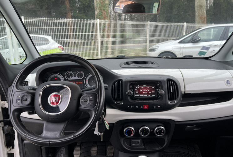 FIAT 500L 1.4 MPI 95 Petit Bateau BVM6 / Distribution à Jour / 2ème Main / Radars AR 