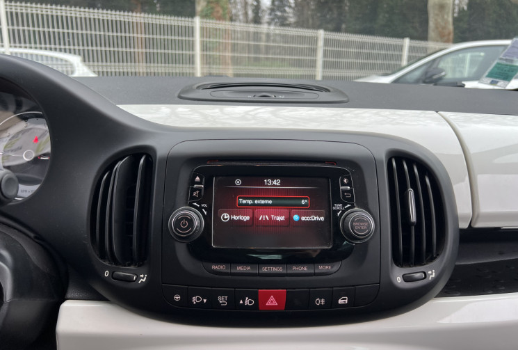 FIAT 500L 1.4 MPI 95 Petit Bateau BVM6 / Distribution à Jour / 2ème Main / Radars AR 