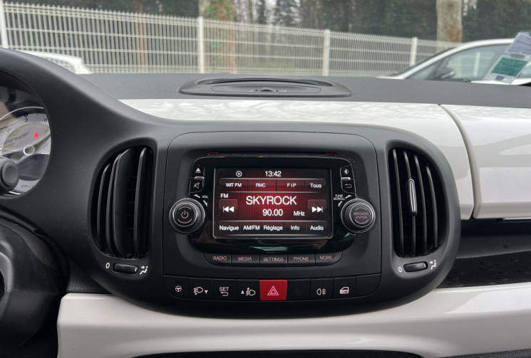 FIAT 500L 1.4 MPI 95 Petit Bateau BVM6 / Distribution à Jour / 2ème Main / Radars AR 