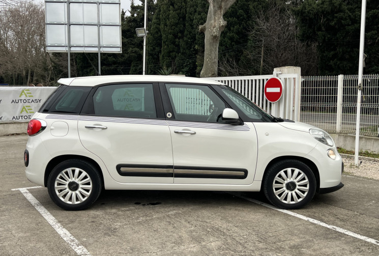 FIAT 500L 1.4 MPI 95 Petit Bateau BVM6 / Distribution à Jour / 2ème Main / Radars AR 