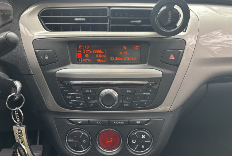 Citroën C-ELYSEE CITROEN C-ELYSEE 1.6L BLUE HDI EXCLUSIVE RADAR - CLIM