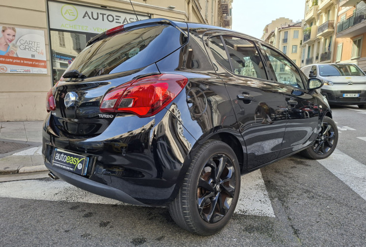 Opel Corsa 1.4 TURBO 100 CH BLACK EDITION 68600 KMS
