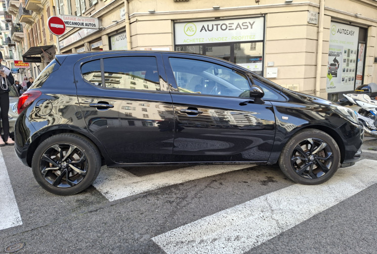 Opel Corsa 1.4 TURBO 100 CH BLACK EDITION 68600 KMS
