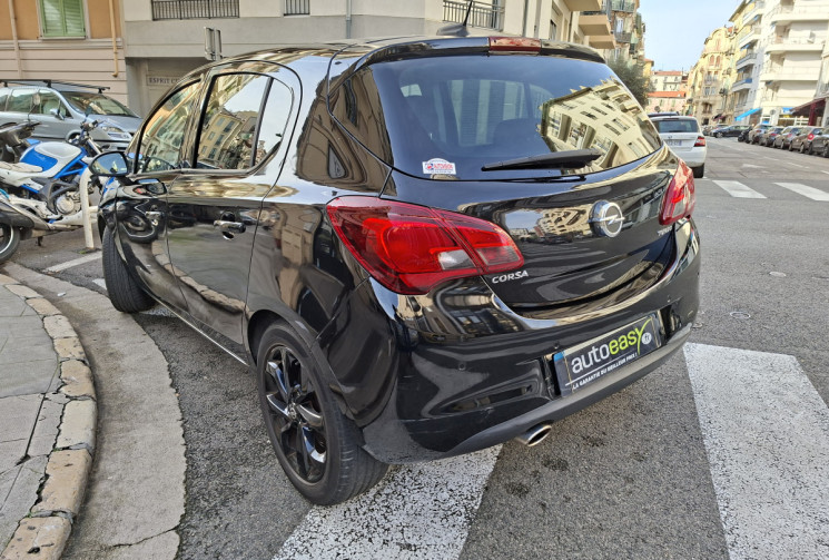 Opel Corsa 1.4 TURBO 100 CH BLACK EDITION 68600 KMS