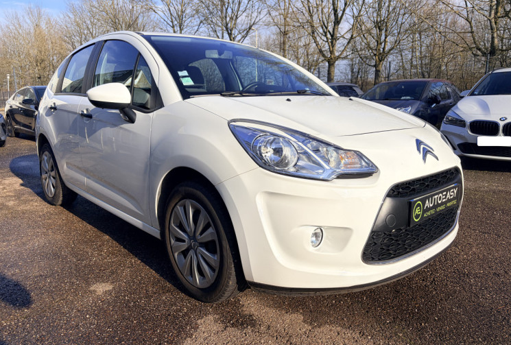 Citroën C3 1.0 VTi 68 ch Vitamine *47200Km* Distri OK * CT Vierge * Air Bag OK * Historique Entr