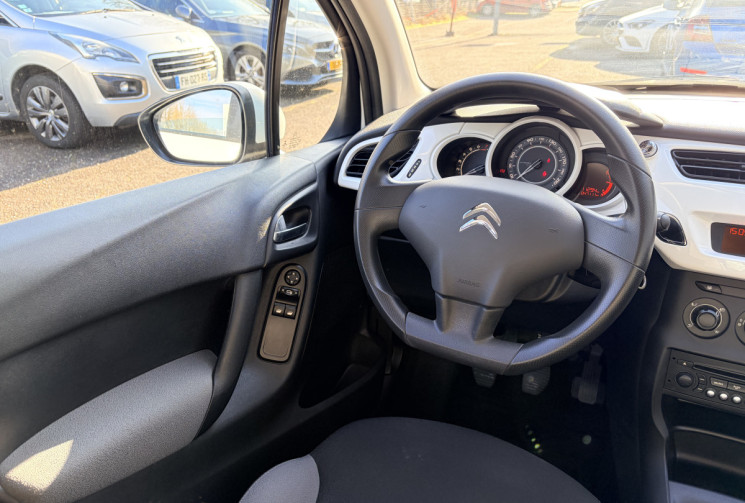 Citroën C3 1.0 VTi 68 ch Vitamine *47200Km* Distri OK * CT Vierge * Air Bag OK * Historique Entr