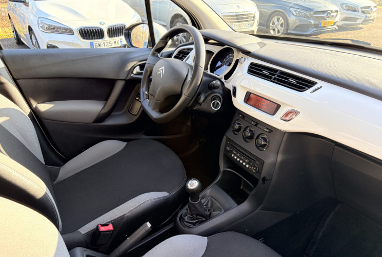 Citroën C3 1.0 VTi 68 ch Vitamine *47200Km* Distri OK * CT Vierge * Air Bag OK * Historique Entr