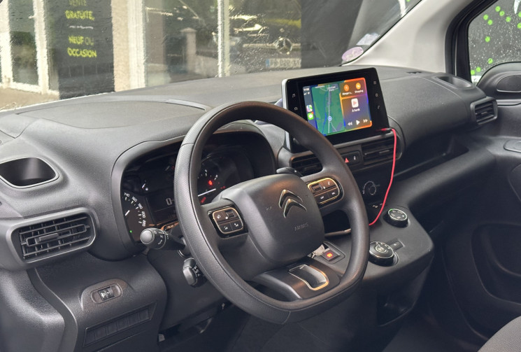 Citroën Berlingo M 1.2 130 EAT8 WORKER 1000KG + GRIP CONTROL / VITRÉ + GRILLES / SERRURES RENFORCÉES