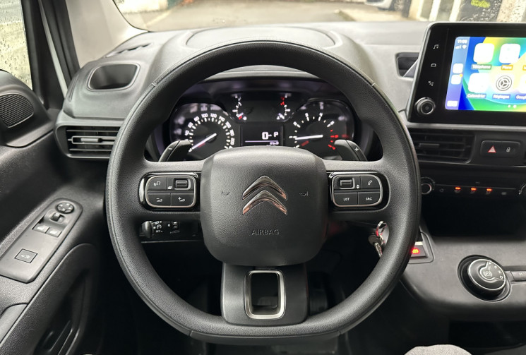 Citroën Berlingo M 1.2 130 EAT8 WORKER 1000KG + GRIP CONTROL / VITRÉ + GRILLES / SERRURES RENFORCÉES