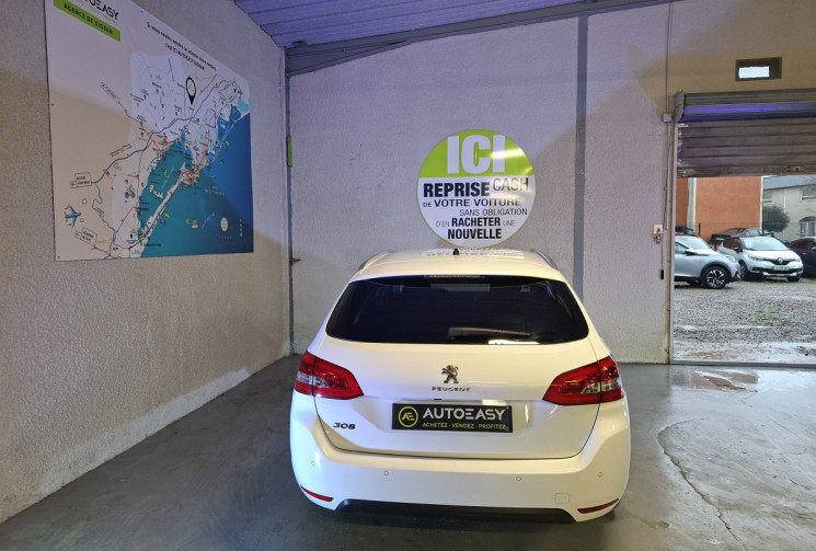 Peugeot 308 SW 1.2 130 EAT8 ALLURE PACK + SIEGES CHAUFFANTS + FULL LED GTIE 12 MOIS