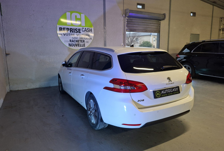 Peugeot 308 SW 1.2 130 EAT8 ALLURE PACK + SIEGES CHAUFFANTS + FULL LED GTIE 12 MOIS