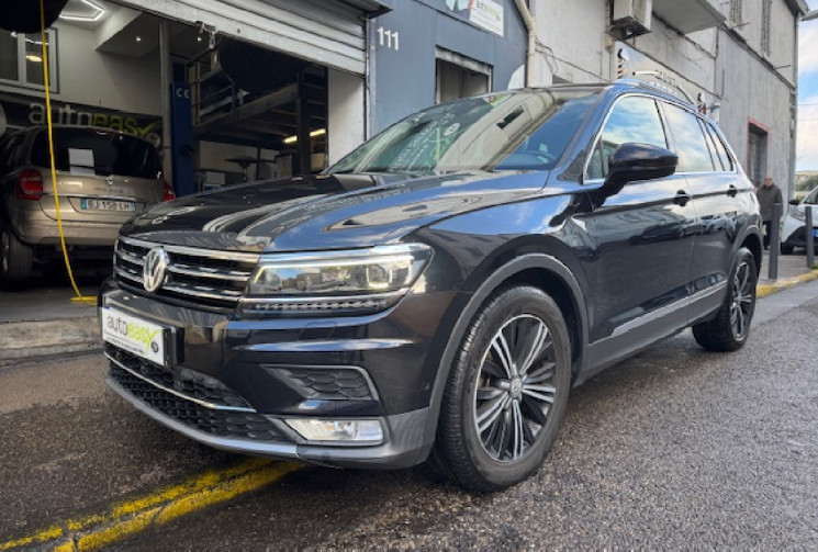 Volkswagen Tiguan II 1.4 TSI DSG6 150 cv CARAT origine France 3em main / virtual / toit ouvrant / 