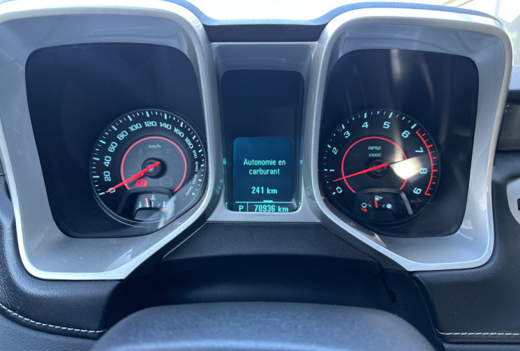Chevrolet Camaro 6.2 V8 406 AUTO * ECHAP INOX BORLA * ENTRETIEN SUIVI * GARANTIE 6 MOIS