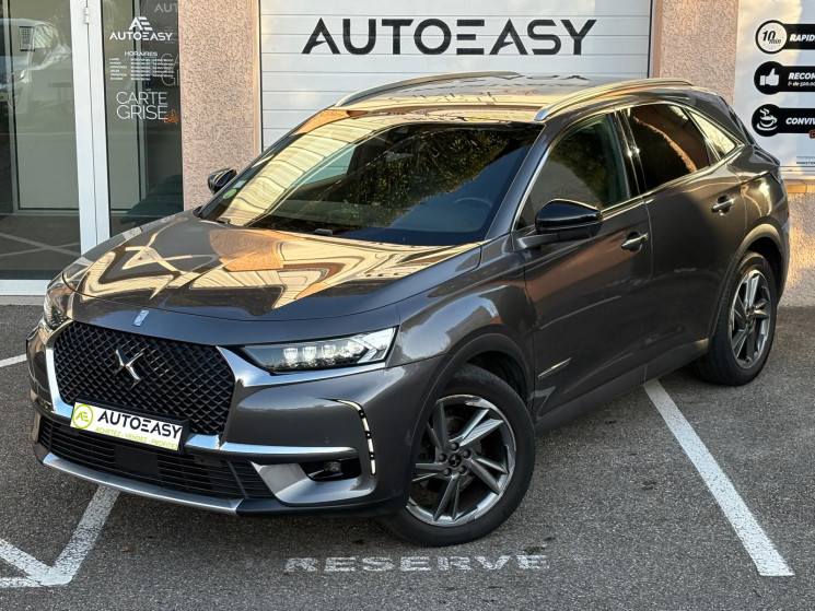 DS DS 7 Crossback HDi 180 ch Rivoli / Kit distrib neuf / Sièges élec / Cam recul / Attelage