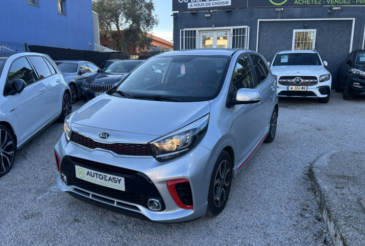 Kia Picanto III (2) 1.0 DPI 67 Ch GT LINE * 1ER MAIN * ENTRETIEN KIA * CARPLAY * CAMERA