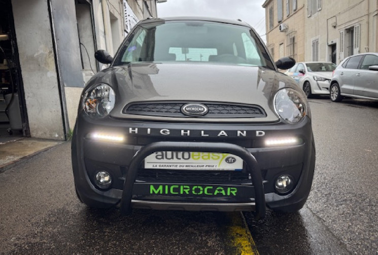 Microcar M.GO HIGHLAND origine France / pack multimedia / camera de recul / 