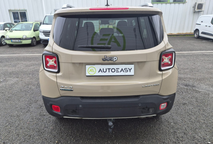 Jeep Renegade 2.0 CRD 16V 4WD S&S 140 cv * TOIT PANNORAMIQUE OUVRANT * ATTELAGE 