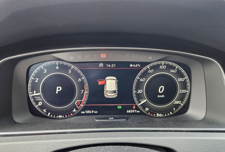 Volkswagen Golf VII PH2 GTI PERFORMANCE 2.0 TSI 245 DSG7 TO DCC CUIR