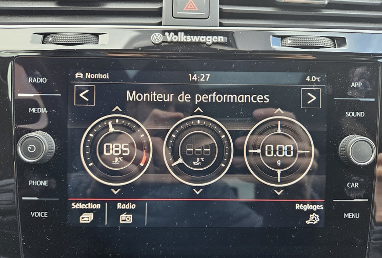 Volkswagen Golf VII PH2 GTI PERFORMANCE 2.0 TSI 245 DSG7 TO DCC CUIR