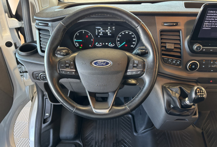 Ford Transit CUSTOM PHASE 2 300 L1H1 2.0 ECOBLUE MHEV 170 / HAYON / SUIVI COMPLET FORD