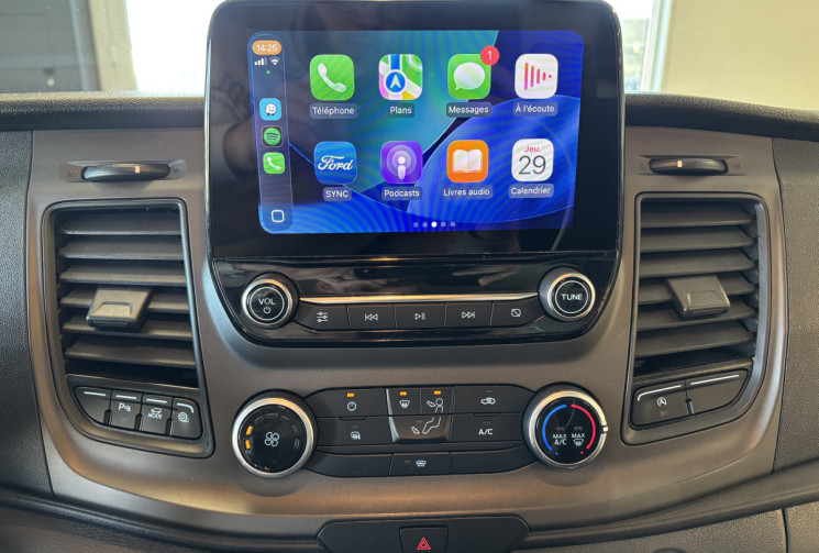 Ford Transit CUSTOM PHASE 2 300 L1H1 2.0 ECOBLUE MHEV 170 / HAYON / SUIVI COMPLET FORD