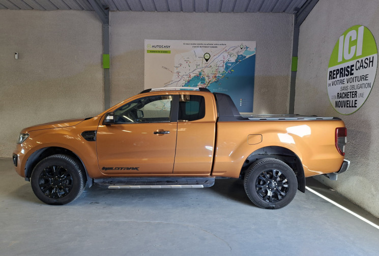 Ford Ranger WILDTRACK TDCI 213 SUPER CAB TVA RECUPERABLE ATTELAGE GARANTIE 12 MOIS