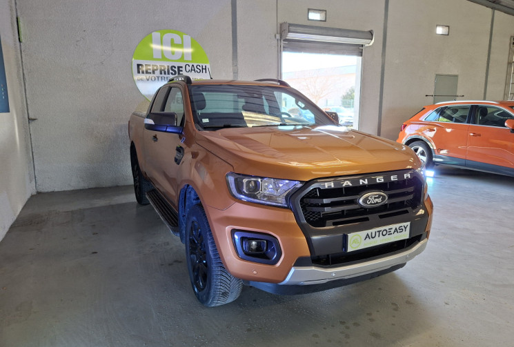 Ford Ranger WILDTRACK TDCI 213 SUPER CAB TVA RECUPERABLE ATTELAGE GARANTIE 12 MOIS