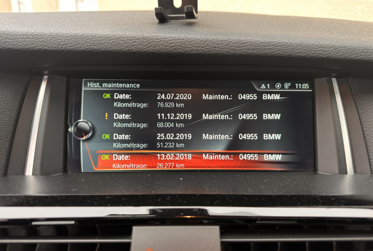 BMW X4 30d xDrive 3.0d 258 cv Boîte auto PACK M