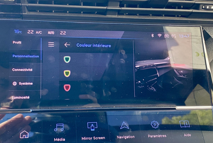 Peugeot 308 ALLURE Pack 1.5 HDI 130 EAT8 / Camera / Carplay / Lumière ambiance / FULL Entretien  