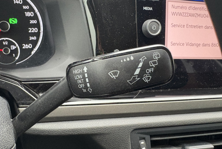 Volkswagen Polo VI 95 cv 1.0 TSI DSG7  * Carplay * Radars * Régul Adaptatif * Entretien Volkswagen