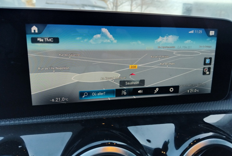 Mercedes Classe A 180 D AMG LINE 7G-DCT -Suivi Mercedes - Caméra de recul