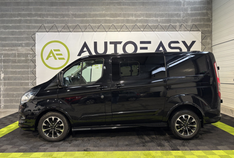 Ford TRANSIT CUSTOM FG SPORT 320 2.0 ECOBLUE 185 CH L1H1 CABINE APPROFONDIE / ATTELAGE
