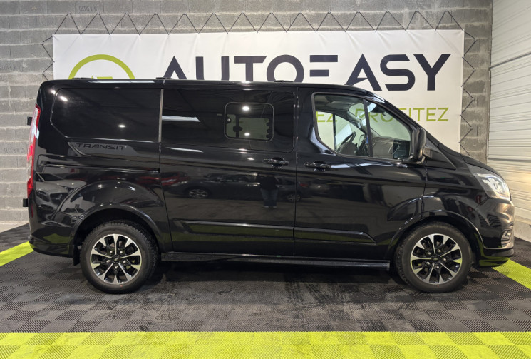 Ford TRANSIT CUSTOM FG SPORT 320 2.0 ECOBLUE 185 CH L1H1 CABINE APPROFONDIE / ATTELAGE