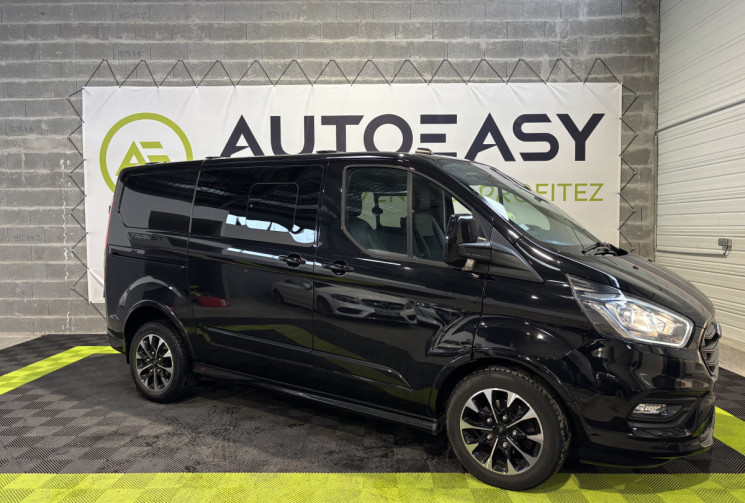 Ford TRANSIT CUSTOM FG SPORT 320 2.0 ECOBLUE 185 CH L1H1 CABINE APPROFONDIE / ATTELAGE