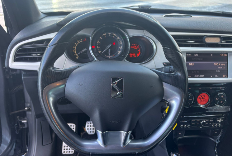 Citroën DS3 1.6 THP AIRDREAM 156 SPORT CHIC / SIEGES CHAUFFANT / GPS / GARANTIE 12 MOIS