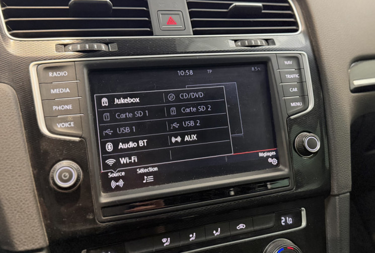 Volkswagen Golf GTE 204 + PACK DRIVE ASSIST II - Première main - Entretien complet VW 