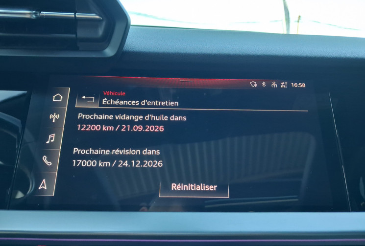 Audi A3 SPORTBACK 35 TFSI 150ch Mild Hybrid Design Luxe S tronic 7