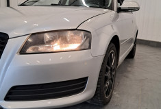 Audi A3 1.6 TDI 105  Attraction 3 PORTES CUIR -  entretien à jour 