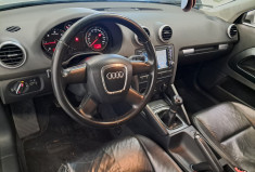 Audi A3  II 8P 1.6 TDI 105 DPF Start/Stop Attraction 3PORTES CUIR - TBE - SUIVI GGE - GARANTIE  