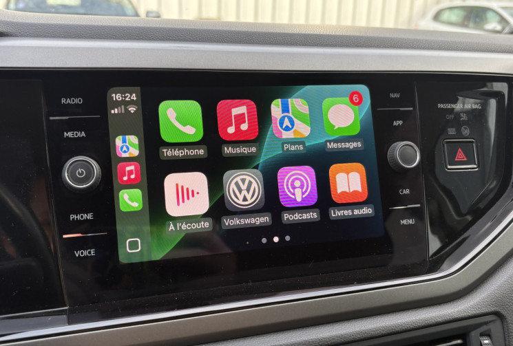 Volkswagen Polo VI 1.6 TDI 80ch Confortline Business * Carplay * Radar Av Ar