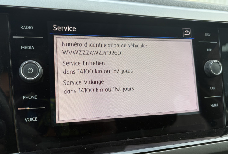 Volkswagen Polo VI 1.6 TDI 80ch Confortline Business * Carplay * Radar Av Ar