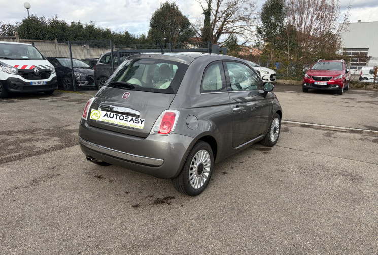 FIAT 500 1.2 / 69 CH / LOUNGE / FAIBLE KILOMETRAGE 8100 KM 