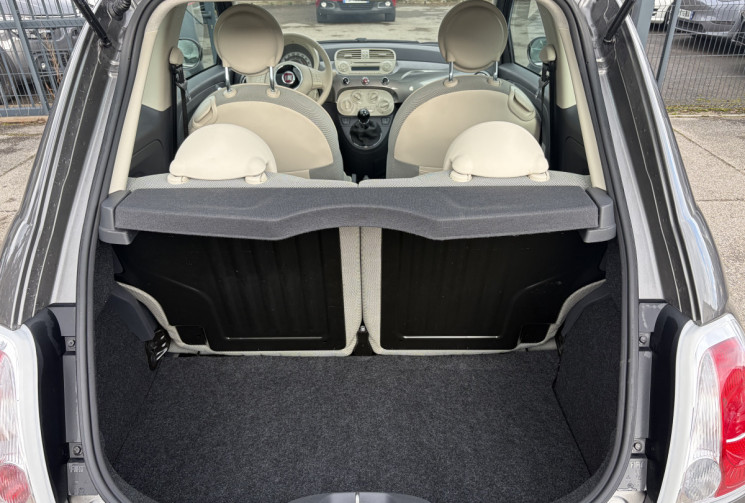 FIAT 500 1.2 / 69 CH / LOUNGE / FAIBLE KILOMETRAGE 8100 KM 