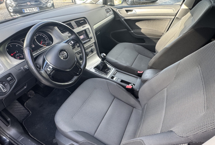 Volkswagen Golf VII 2L TDI 150 CONFORTLINE  / Radars AV AR /  Première main