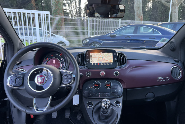 FIAT 500 1.2 69 Star / Distribution Neuve /  Seulement 18 900 km / Toit Pano / Carplay / Radars AR 