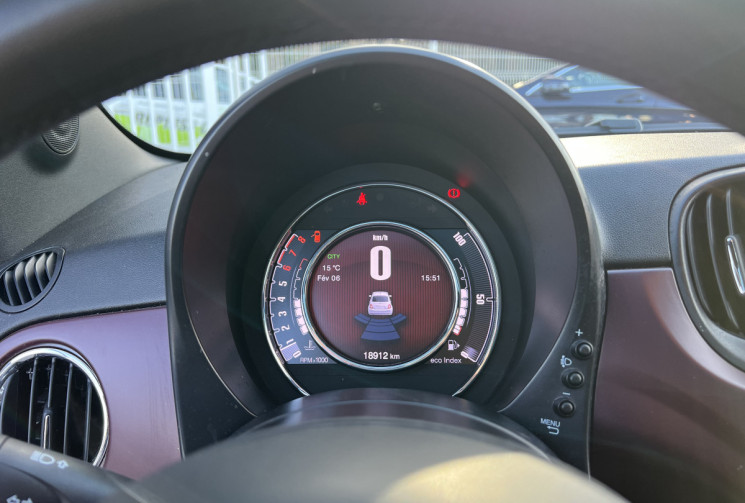 FIAT 500 1.2 69 Star / Distribution Neuve /  Seulement 18 900 km / Toit Pano / Carplay / Radars AR 