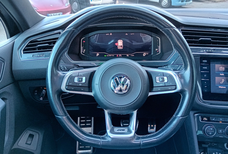 Volkswagen Tiguan 2.0 TDI 190 DSG7 4Motion Black R-Line -Toit ouvrant-Camera-Entretien VW complet