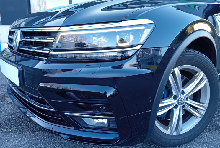 Volkswagen Tiguan 2.0 TDI 190 DSG7 4Motion Black R-Line -Toit ouvrant-Camera-Entretien VW complet