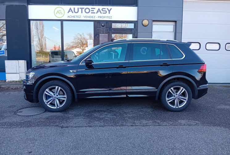 Volkswagen Tiguan 2.0 TDI 190 DSG7 4Motion Black R-Line -Toit ouvrant-Camera-Entretien VW complet