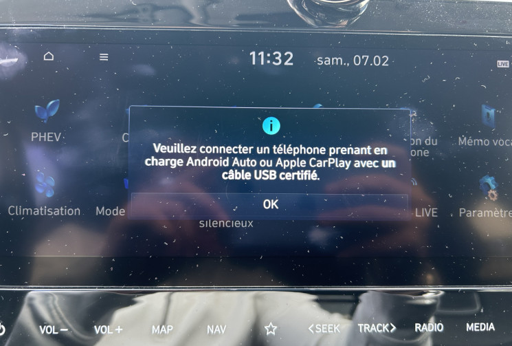 Hyundai Tucson IV 1.6 T-GDI 230 Ch HTRAC HYBRID EXECUTIVE BVA6 * TOIT OUVRANT * CARPLAY * FEUX LED 